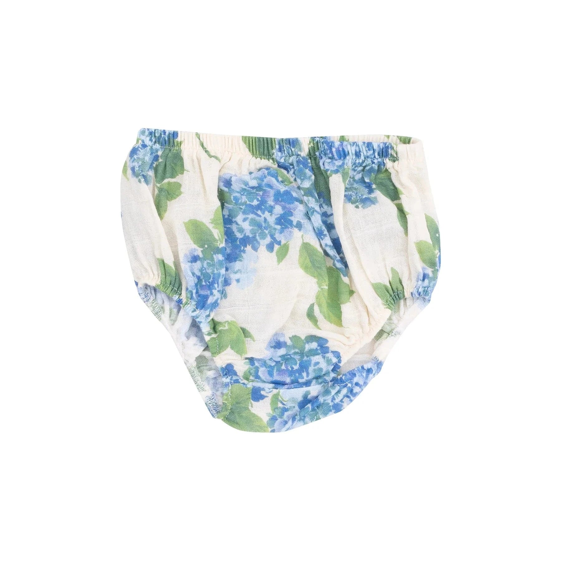 Paperbag Ruffle Sundress - Watercolor Hydrangeas Angel Dear Lil Tulips