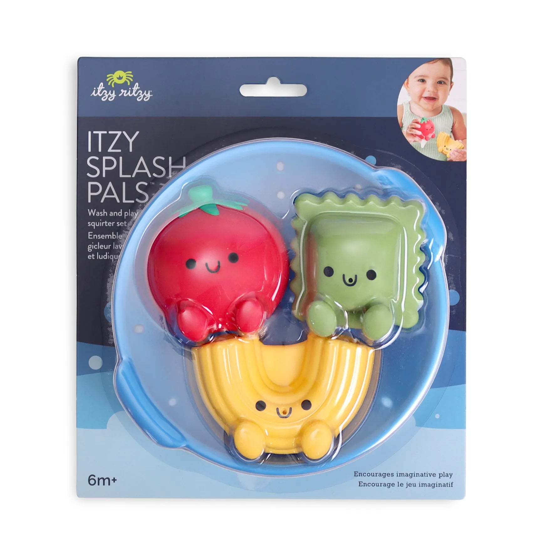 Pasta Itzy Splash Pals™ - Bath + Water Toy Itzy Ritzy Lil Tulips
