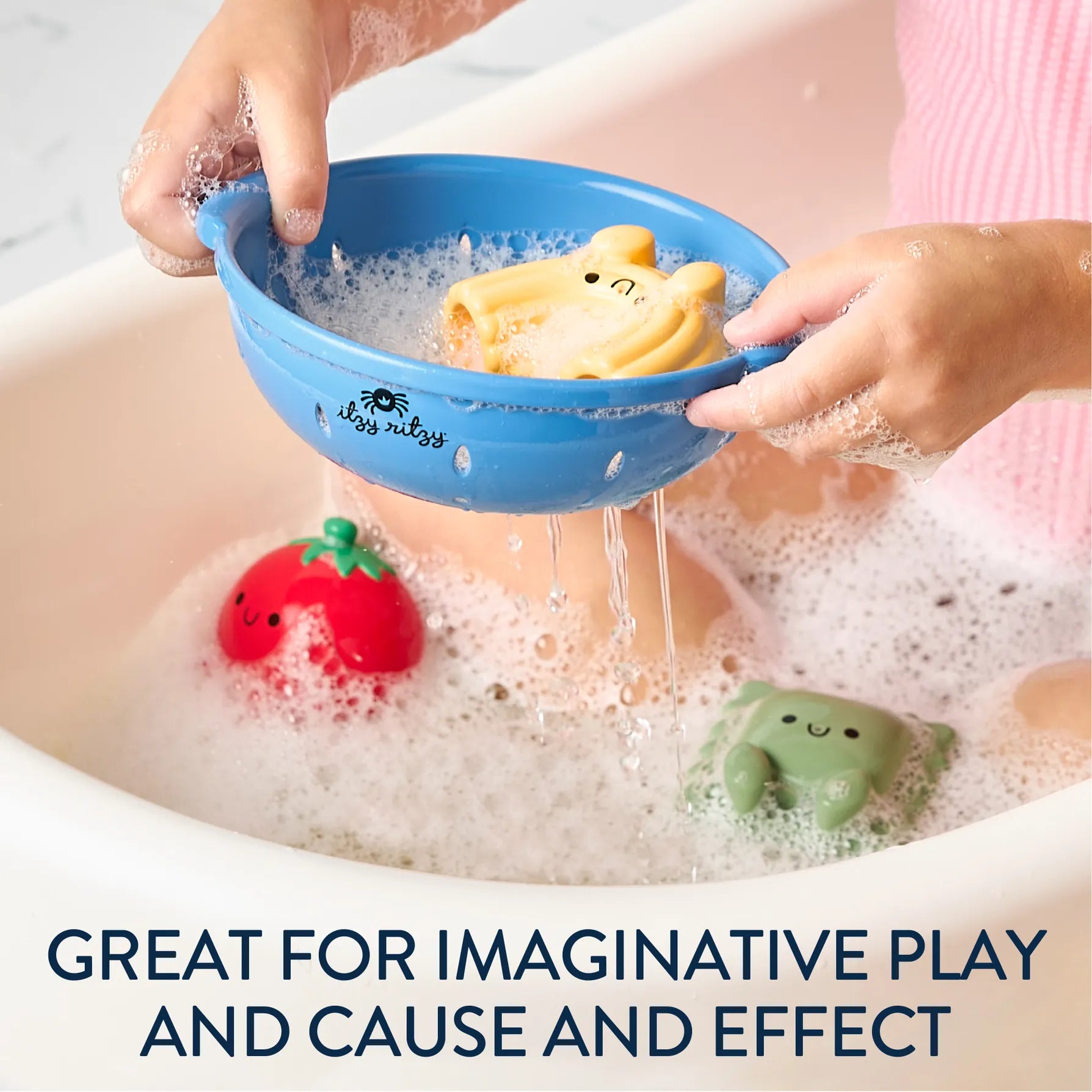 Pasta Itzy Splash Pals™ - Bath + Water Toy Itzy Ritzy Lil Tulips