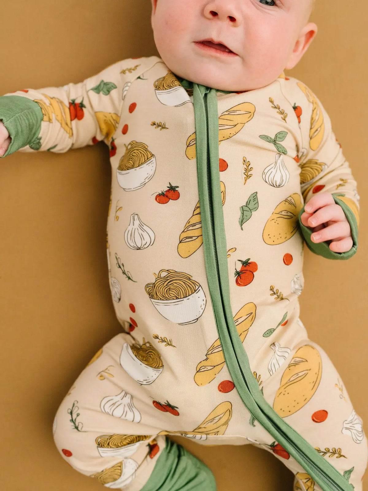 Pasta Party Bamboo Sleeper Little One Shop Lil Tulips