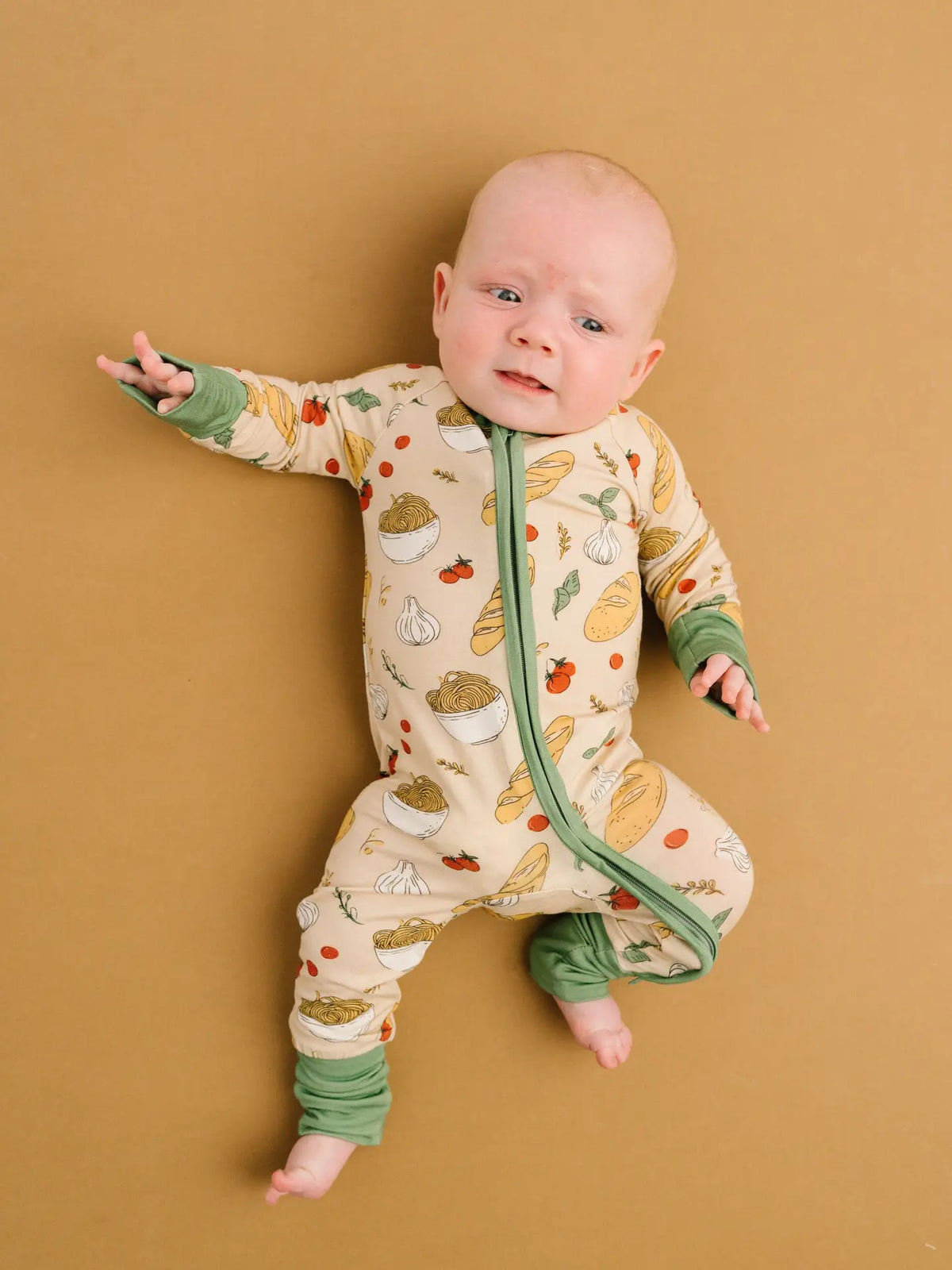 Pasta Party Bamboo Sleeper Little One Shop Lil Tulips
