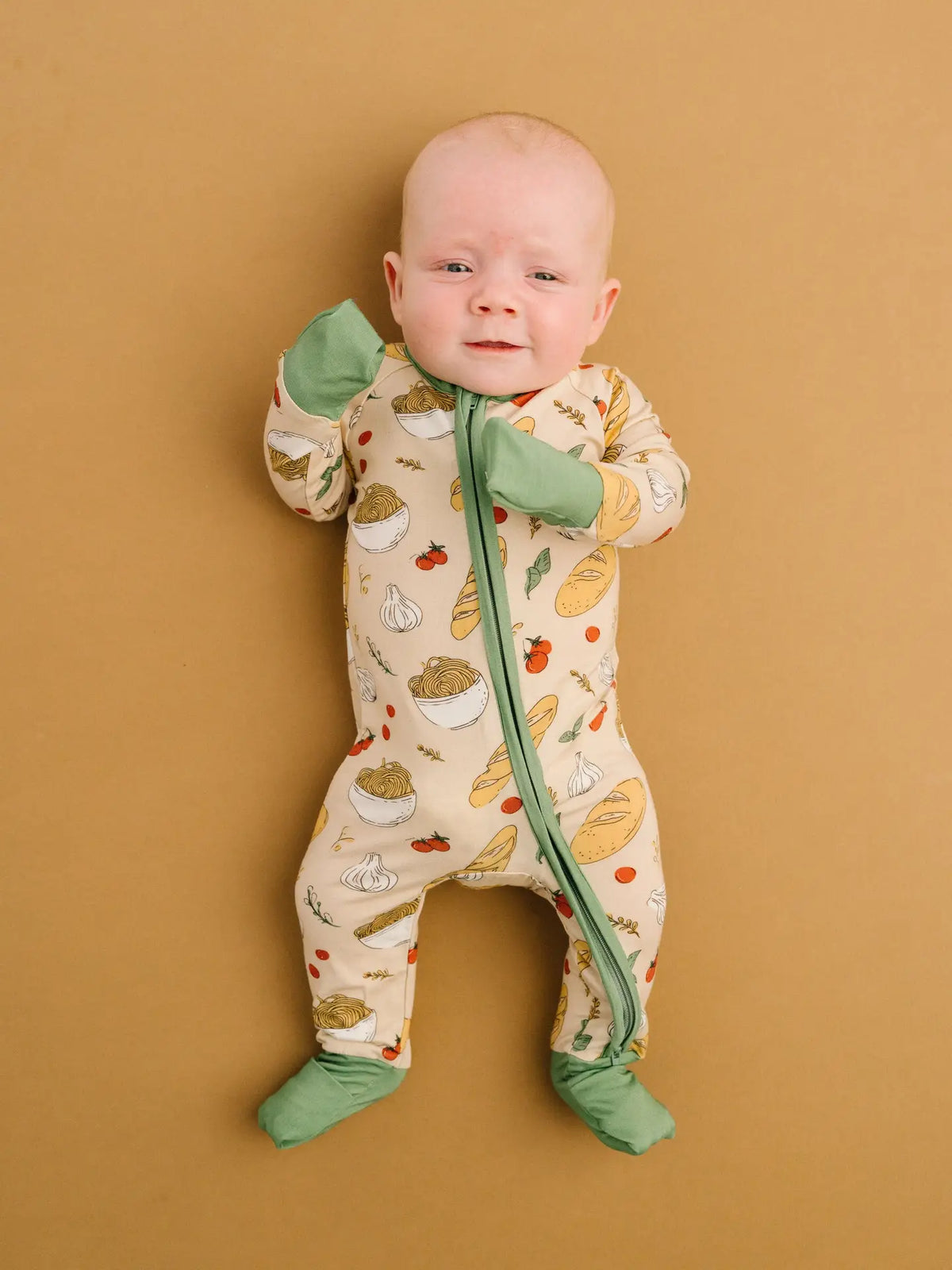 Pasta Party Bamboo Sleeper Little One Shop Lil Tulips