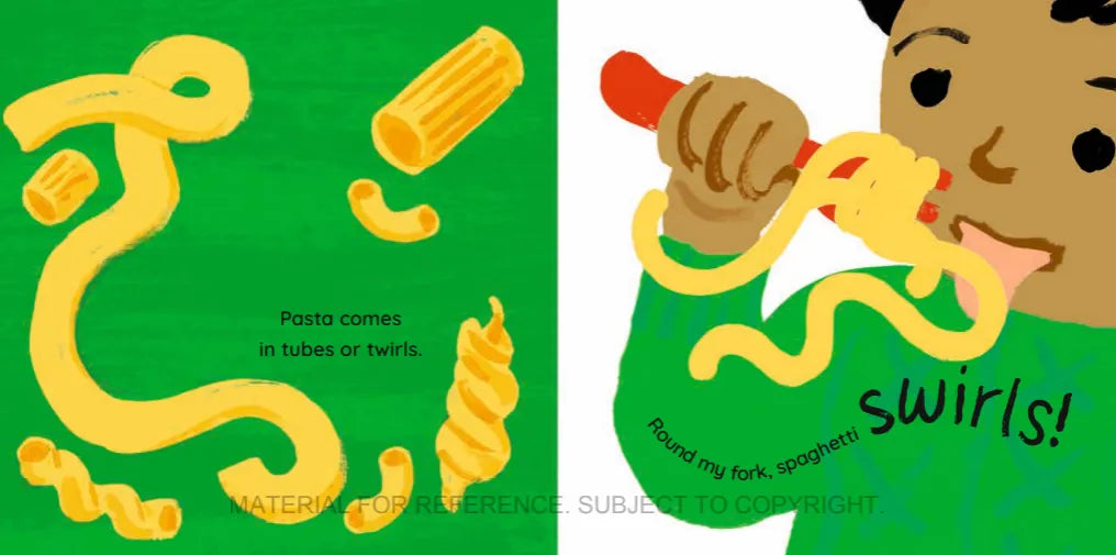 Pasta, Pasta, Pasta! Board Book Chronicle Books Lil Tulips