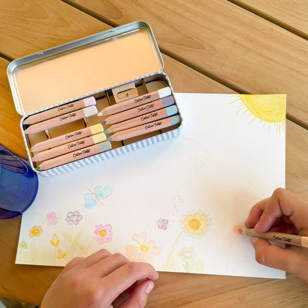 Pastel Mix Watercolour Pencils Set Cotton Twist Lil Tulips