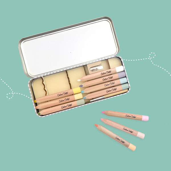 Pastel Mix Watercolour Pencils Set Cotton Twist Lil Tulips
