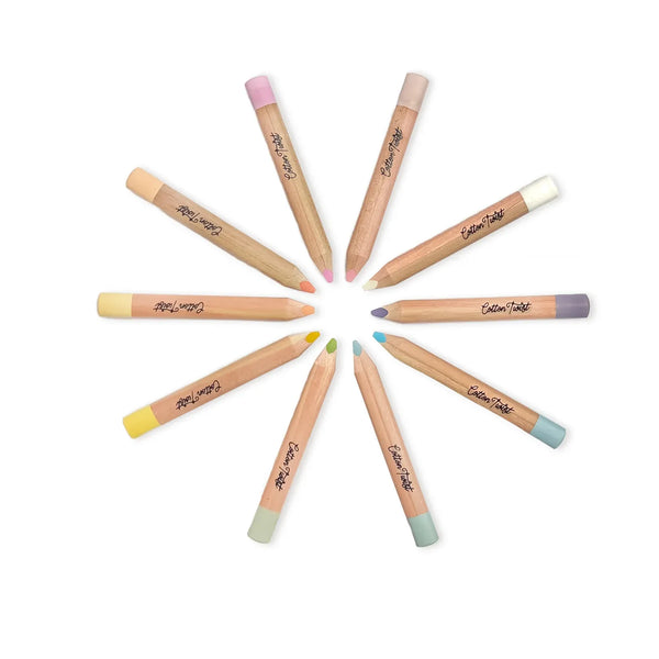 Pastel Mix Watercolour Pencils Set Cotton Twist Lil Tulips