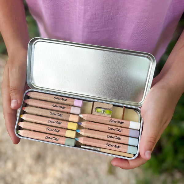 Pastel Mix Watercolour Pencils Set Cotton Twist Lil Tulips