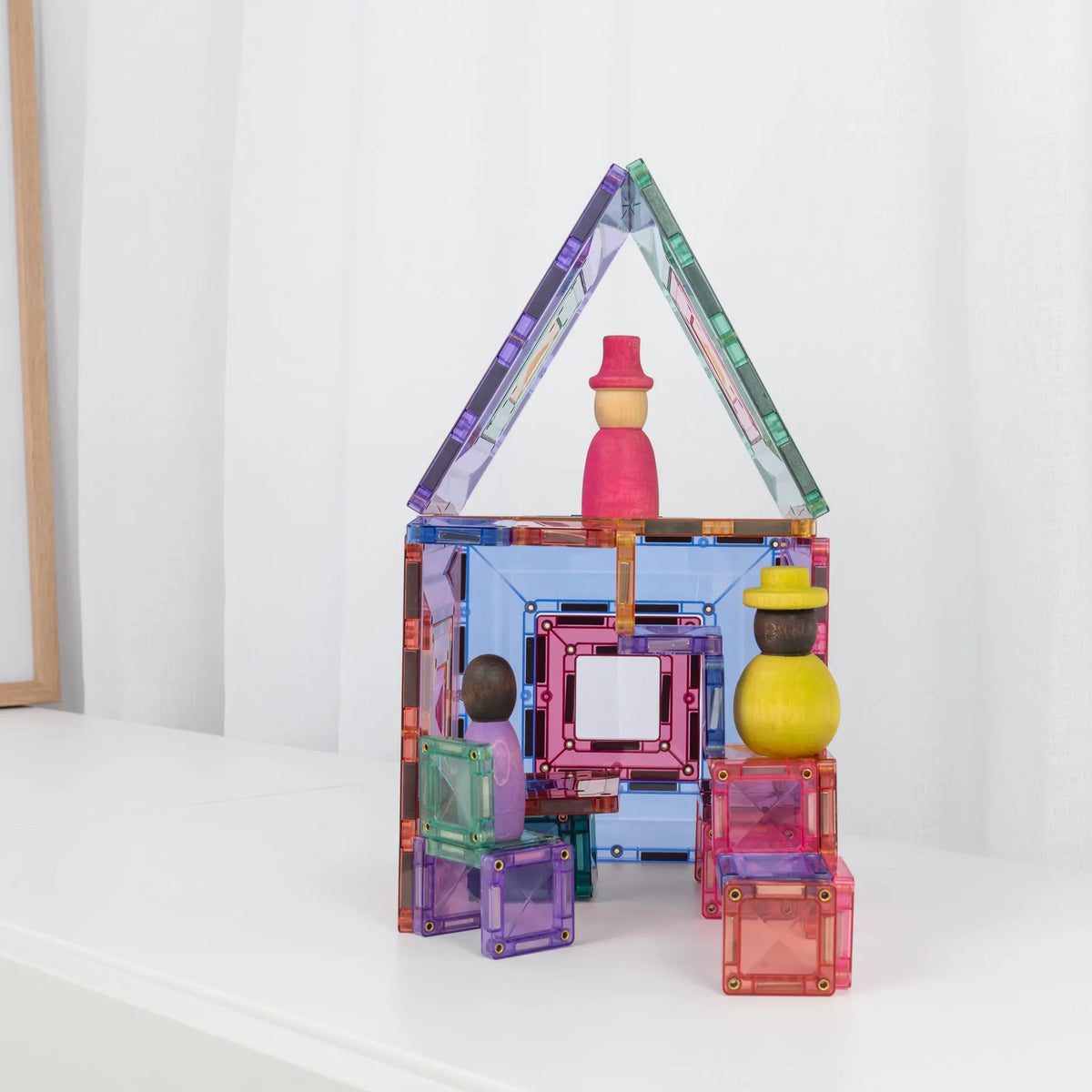 Pastel Portal Pack 48 pieces Connetix Lil Tulips