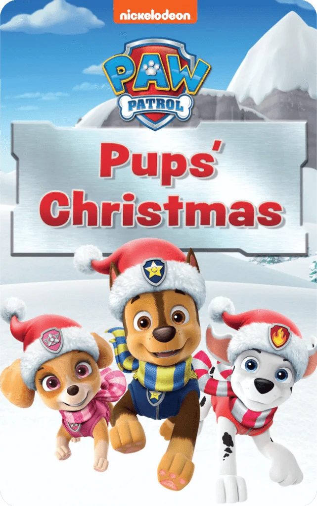 PAW Patrol Pups' Christmas - Audiobook Card Yoto Lil Tulips