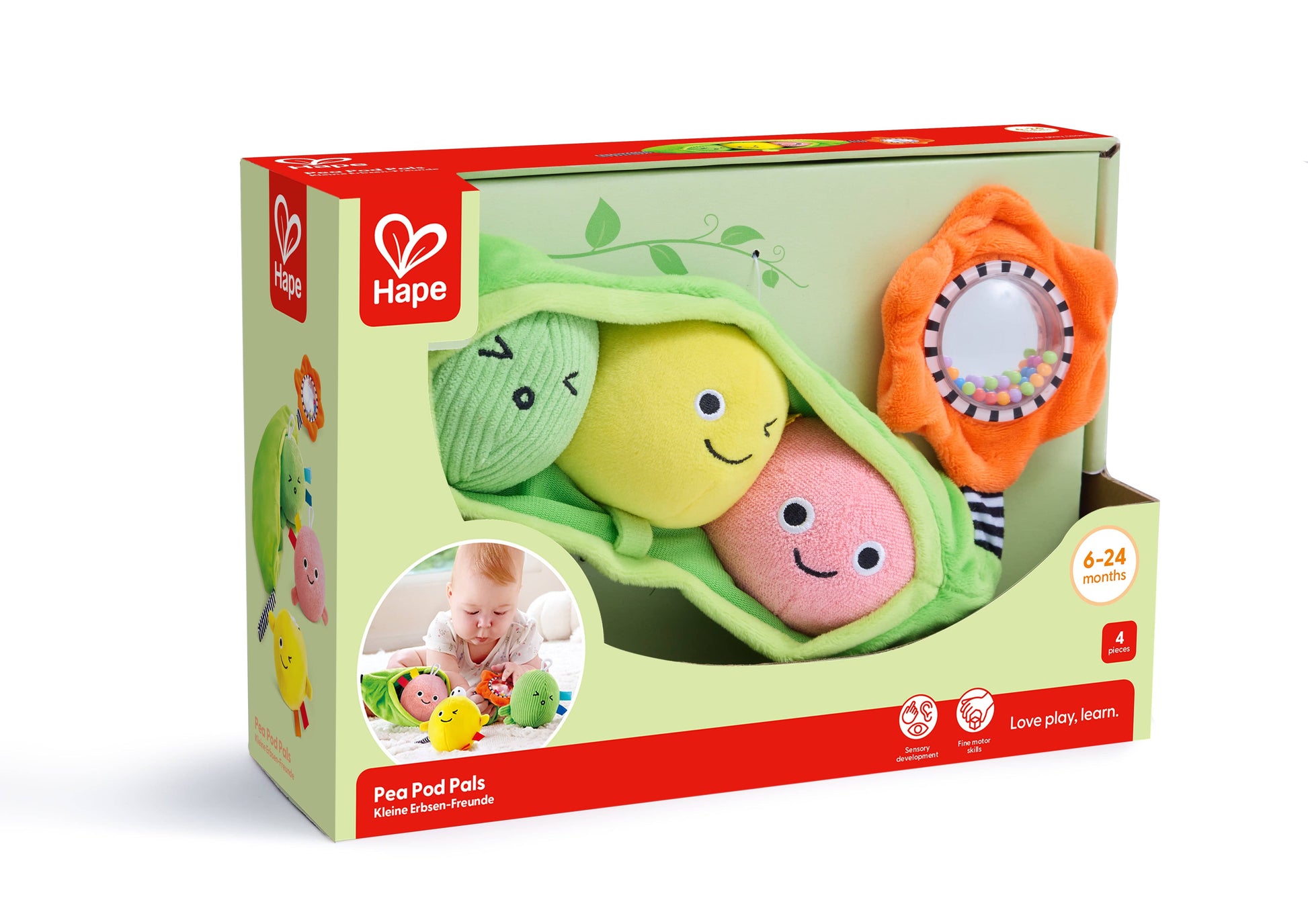 Pea Pod Pals Hape Lil Tulips