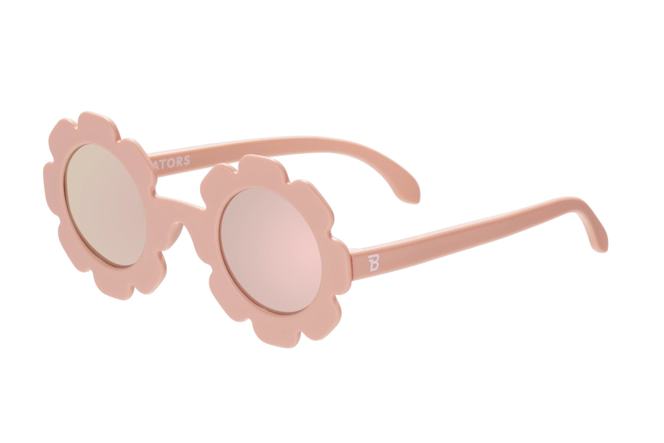 Peachy Keen - Polarized Lense Flower Sunglasses Babiators Lil Tulips