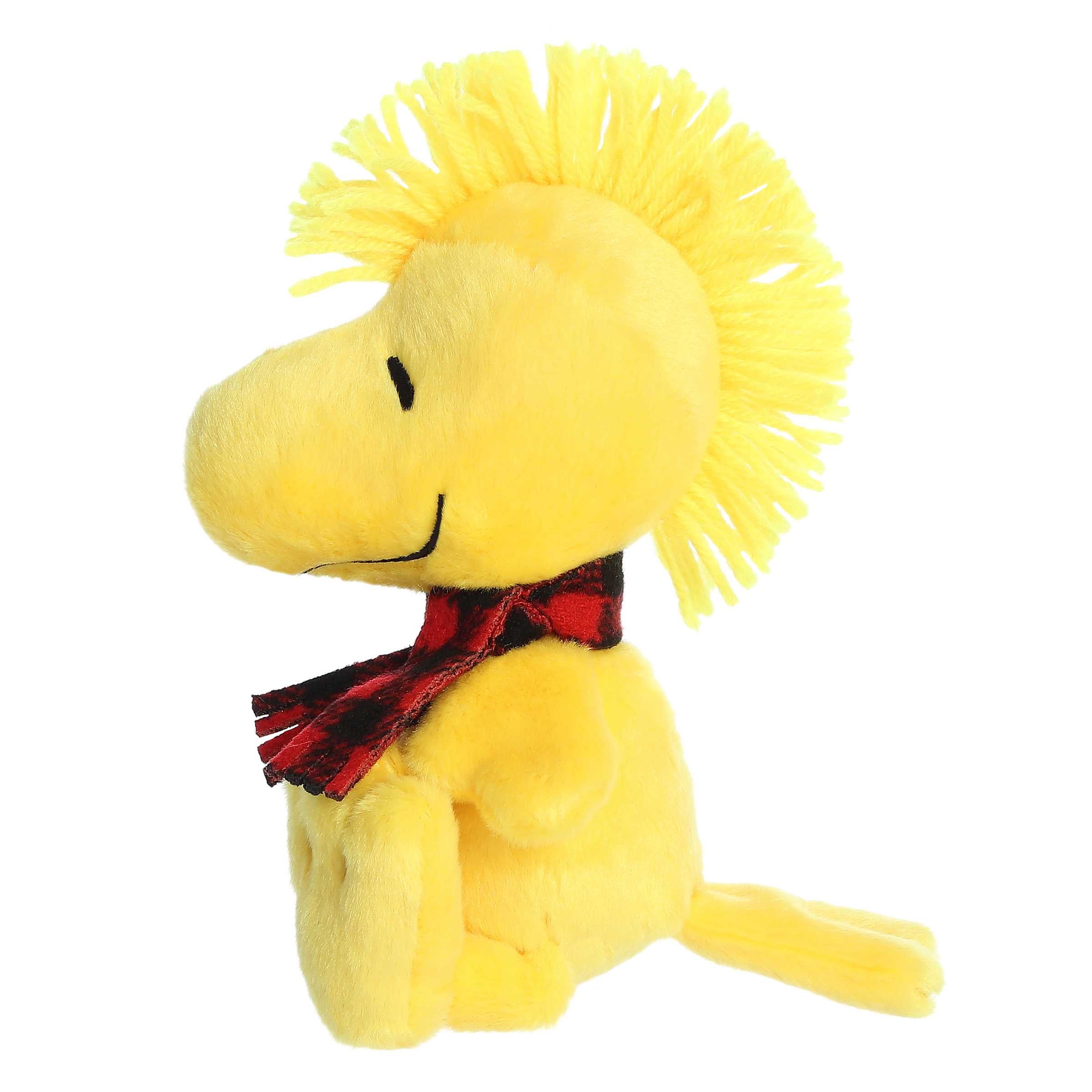 Peanuts® - 6" Winter Plaid Woodstock Aurora Lil Tulips