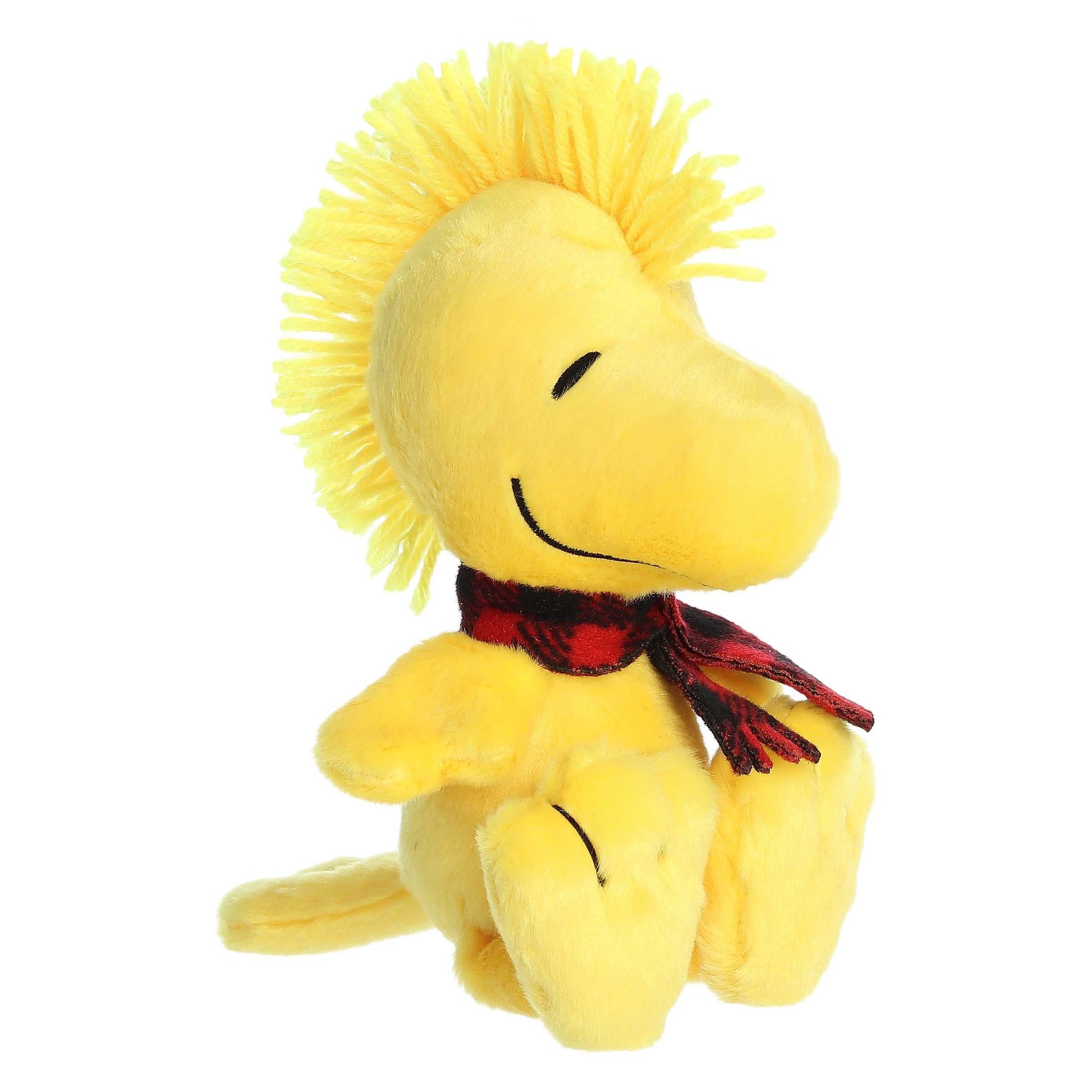Peanuts® - 6" Winter Plaid Woodstock Aurora Lil Tulips