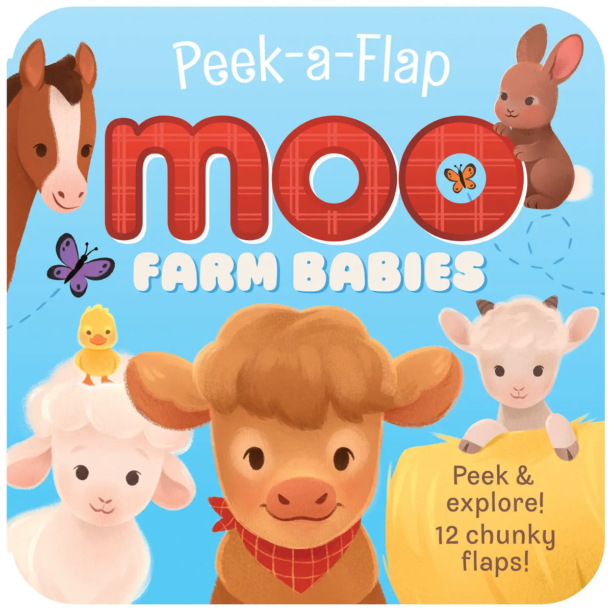 Peek-A-Flap Farm Babies Cottage Door Press Lil Tulips