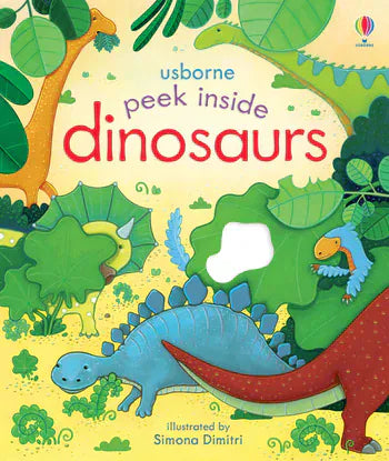 Peek Inside Dinosaurs Harper Collins Childrens Lil Tulips