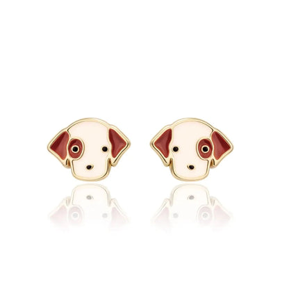Perky Puppy Cutie Stud Earrings Girl Nation Bracelets Lil Tulips
