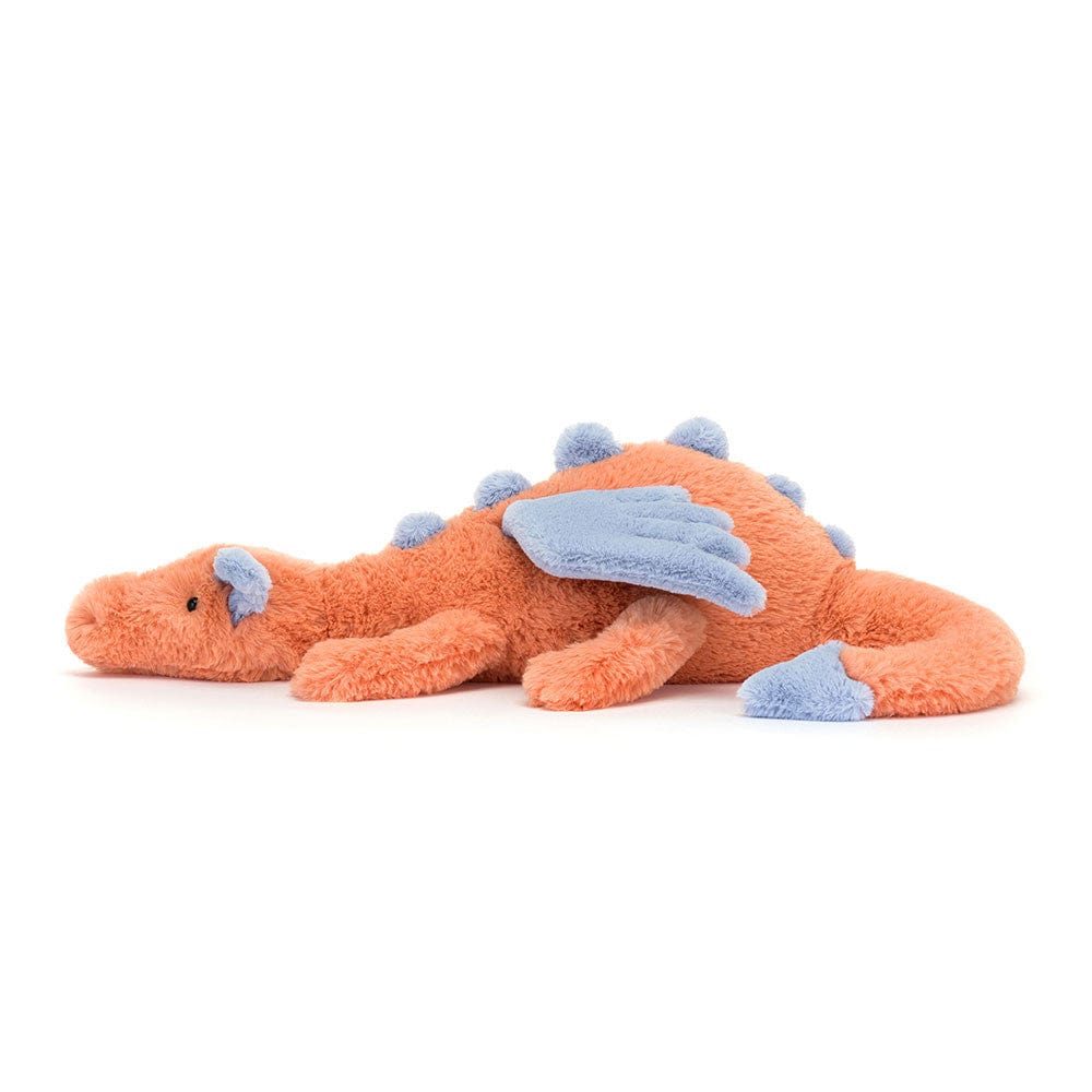 Persimmon Dragon Large JellyCat Lil Tulips