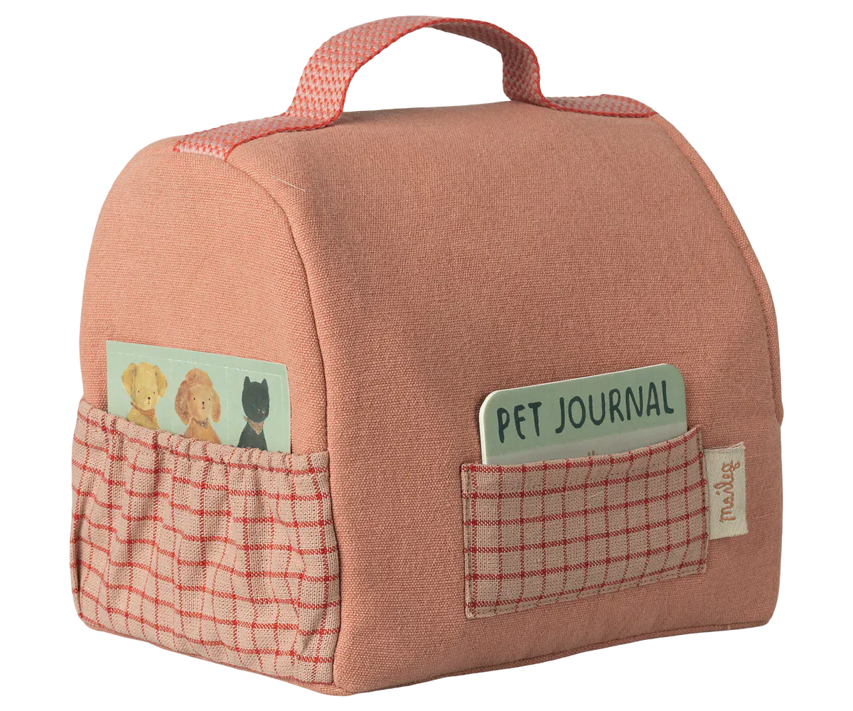 Pet carrier - Coral Maileg Lil Tulips