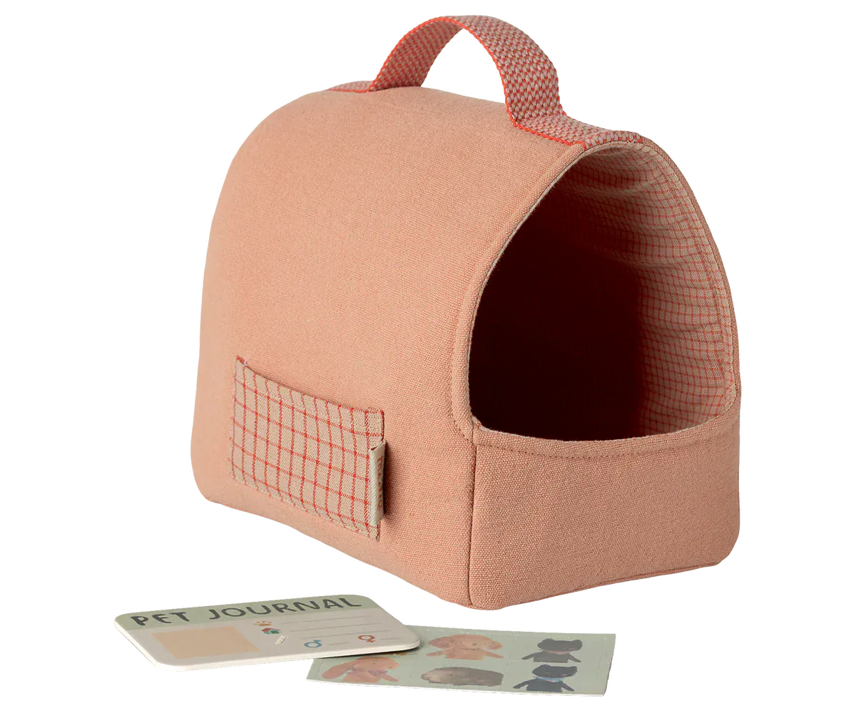 Pet carrier - Coral Maileg Lil Tulips