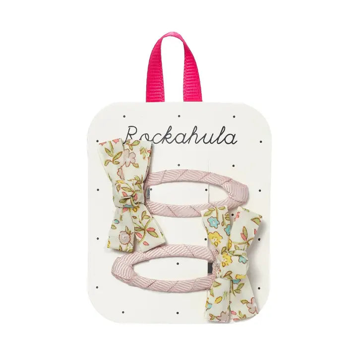 Petal Twisty Bow Clips Rockahula Kids Lil Tulips