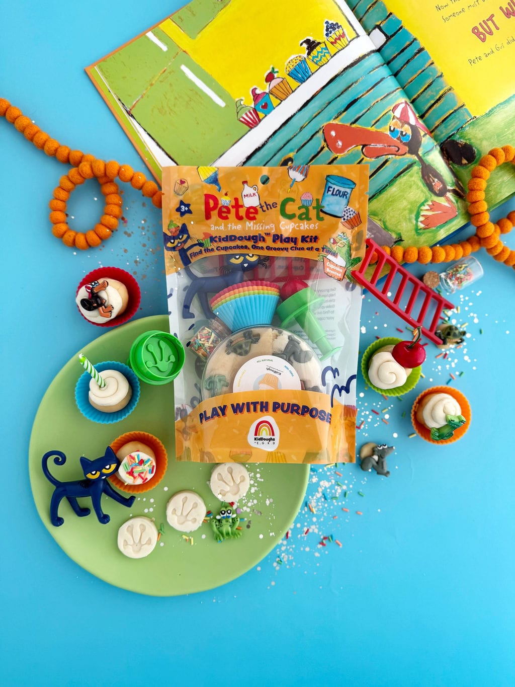Pete the Cat KidDough Play Kit Earth Grown KidDoughs Lil Tulips