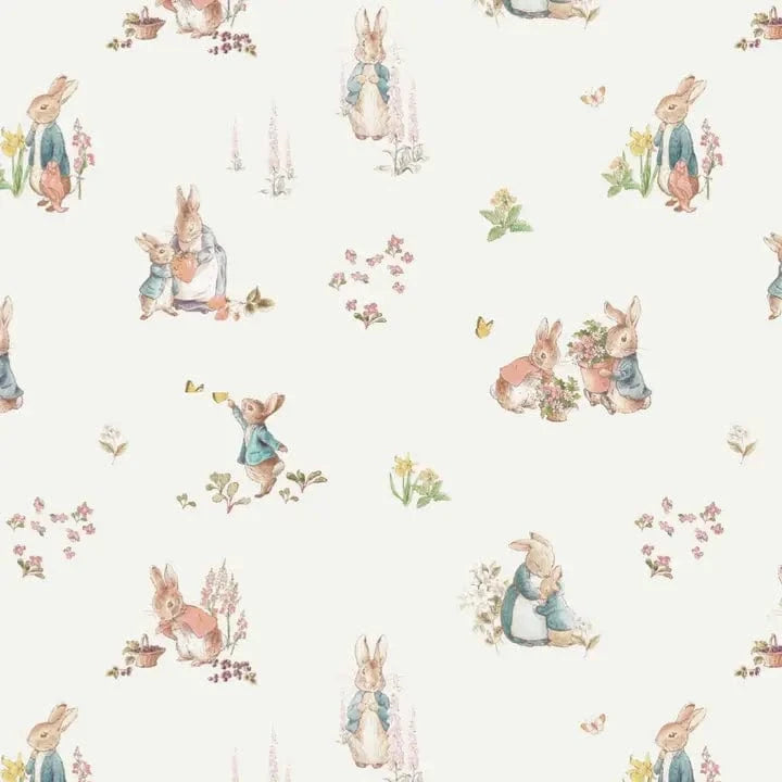 Peter Rabbit™ Bamboo Rayon Muslin/Lush Mini Blanket Saranoni Lil Tulips