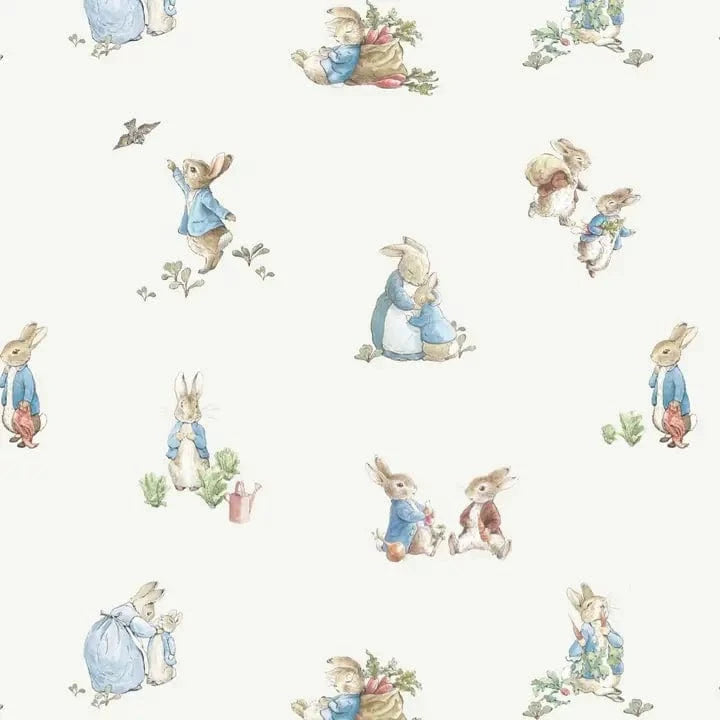 Peter Rabbit™ Bamboo Rayon Muslin/Lush Mini Blanket Saranoni Lil Tulips