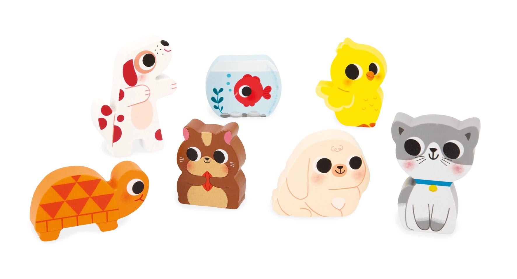 Pets Chunky Puzzle Janod Lil Tulips