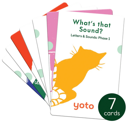 Phonics: Letters & Sounds: Phase 1 - 7 Audiobook Cards Yoto Lil Tulips