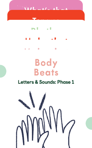 Phonics: Letters & Sounds: Phase 1 - 7 Audiobook Cards Yoto Lil Tulips