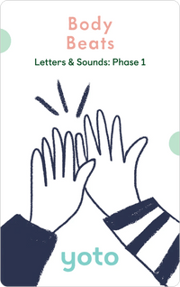 Phonics: Letters & Sounds: Phase 1 - 7 Audiobook Cards Yoto Lil Tulips