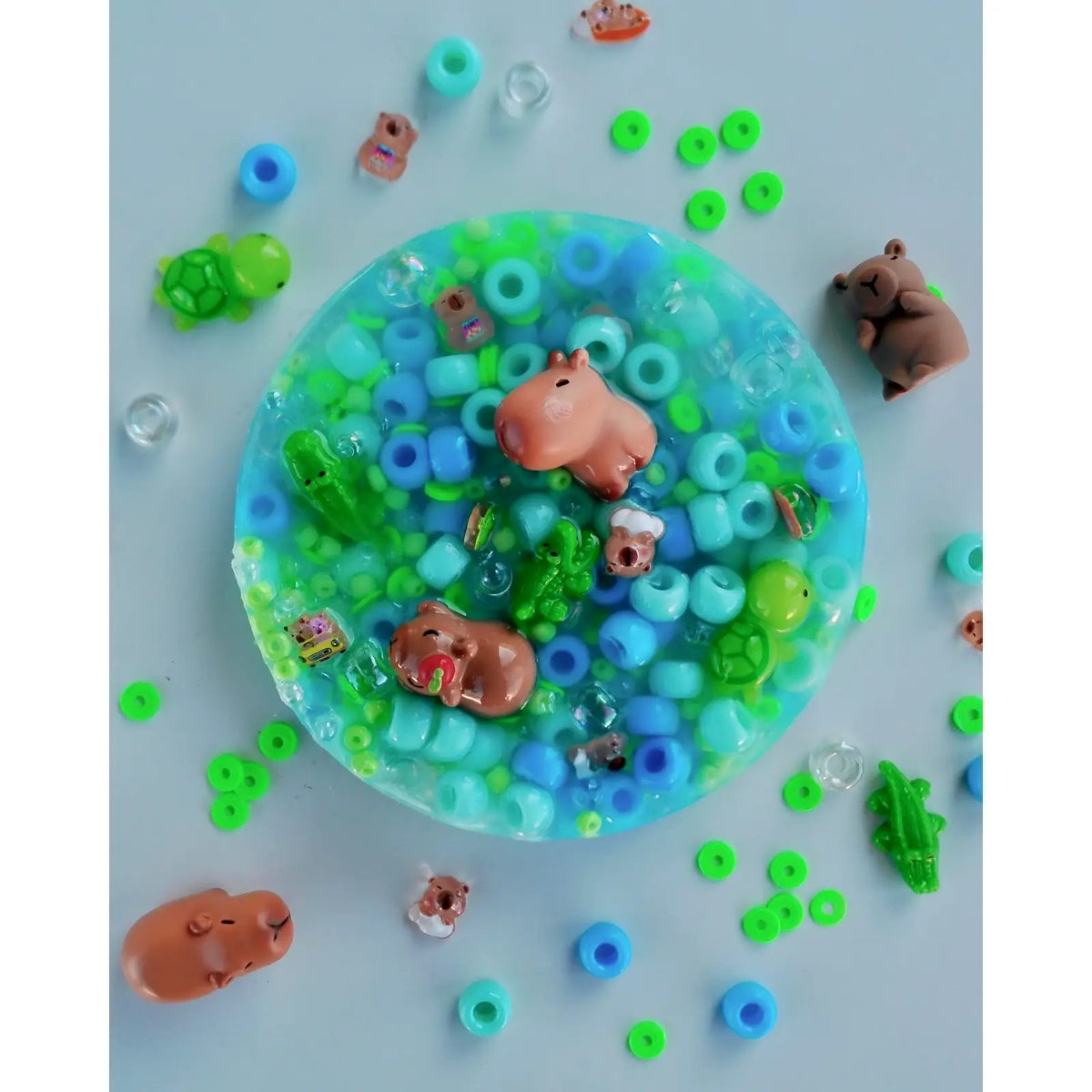 Picking Pad Fidget - Capybara Pond PickMe Pads Lil Tulips