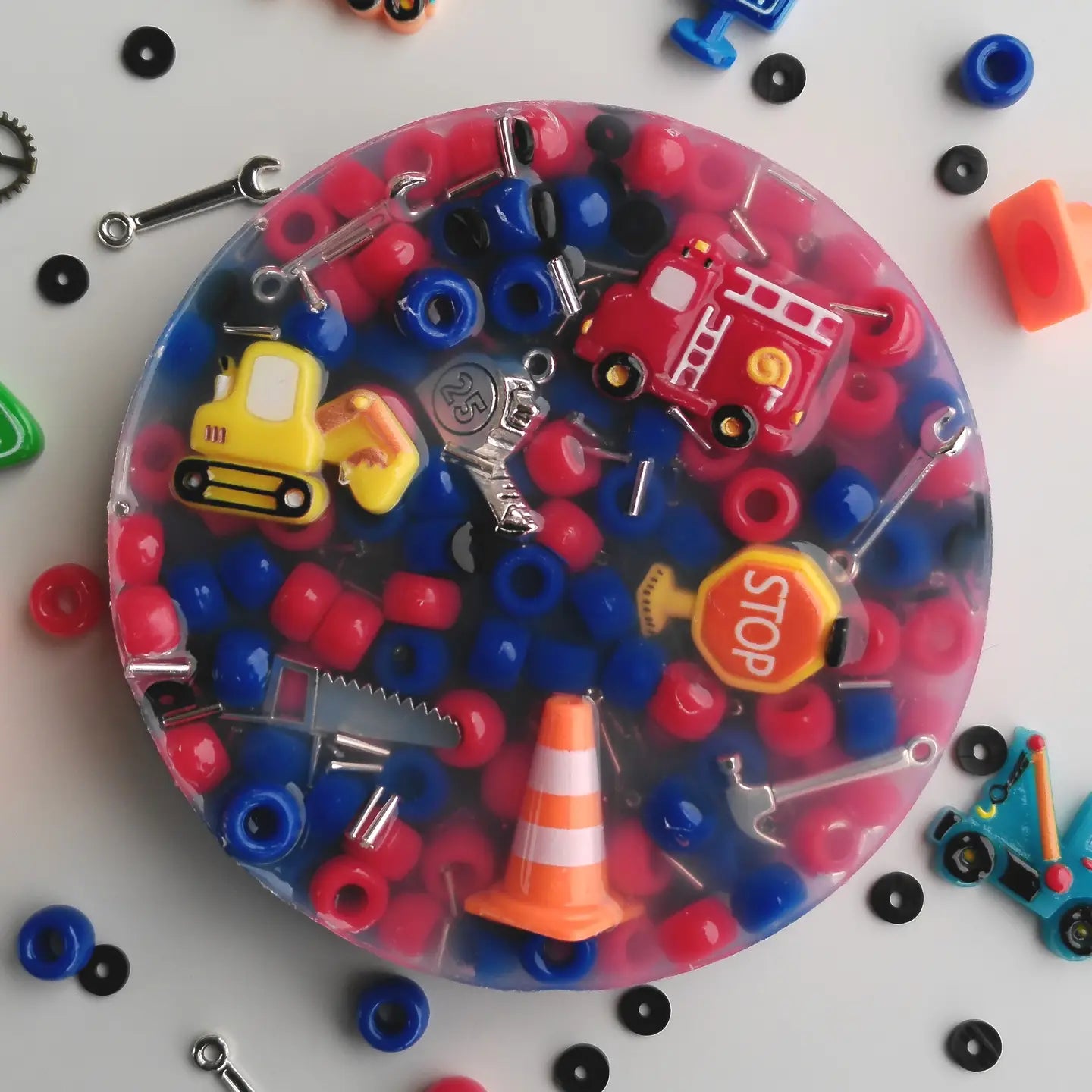 Picking Pad Fidget - Construction Site PickMe Pads Lil Tulips