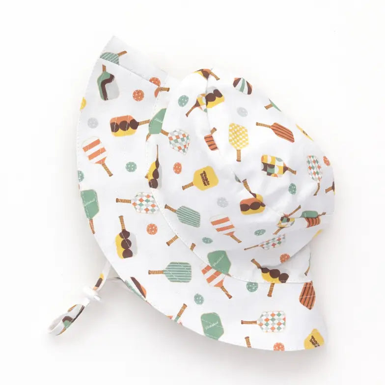 Pickle Ball Sunhat Hat Upf 50+ Huggalugs Lil Tulips