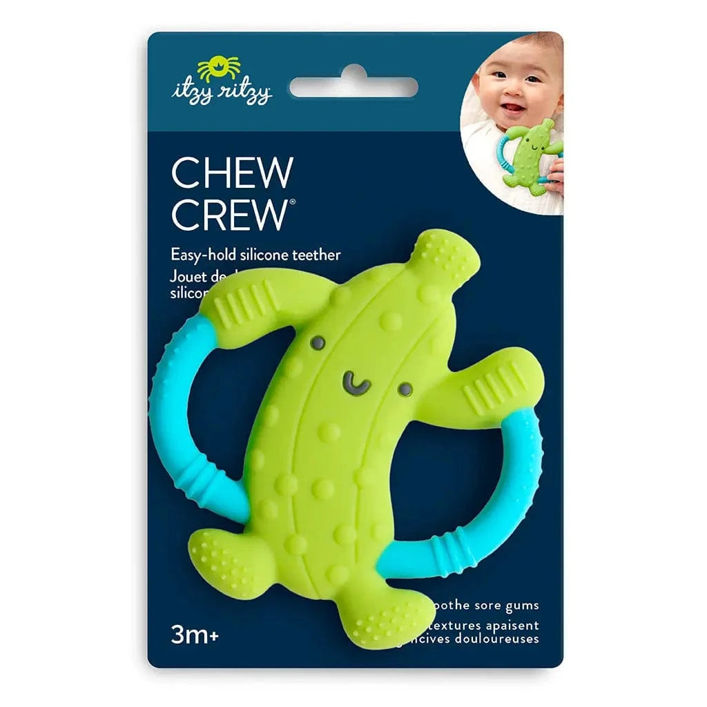 Pickle Chew Crew™ Silicone Handle Teether Itzy Ritzy Lil Tulips