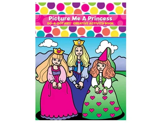 Picture Me a Princess Activity Book Do a Dot Art Lil Tulips
