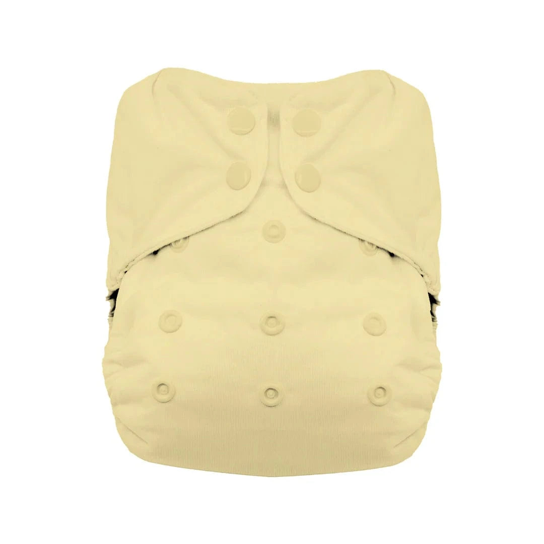 Pineapple Snap Natural One Size All in One Diaper Thirsties Lil Tulips