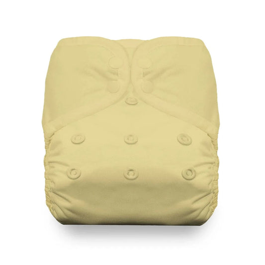 Pineapple Snap Natural One Size Pocket Diaper Thirsties Lil Tulips