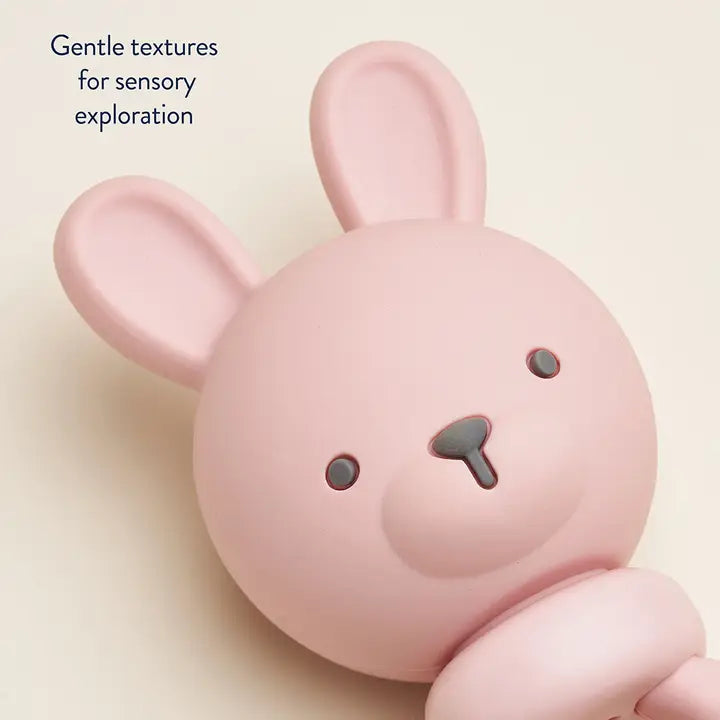Pink Bunny Sweetie Rattle Itzy Ritzy Lil Tulips