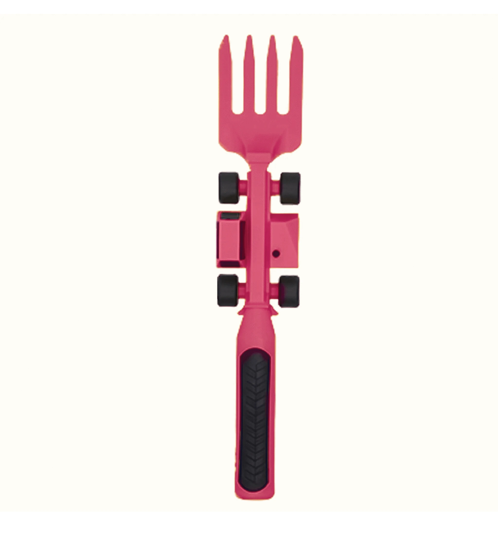 Pink Construction Utensils (Limited Edition) Fork Lift Fork Constructive Eating Lil Tulips
