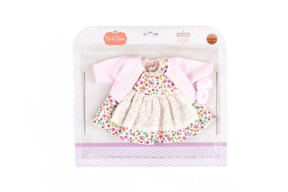 Pink Floral Dress and Jacket Gordis Doll Clothing Paola Reina Dolls Lil Tulips