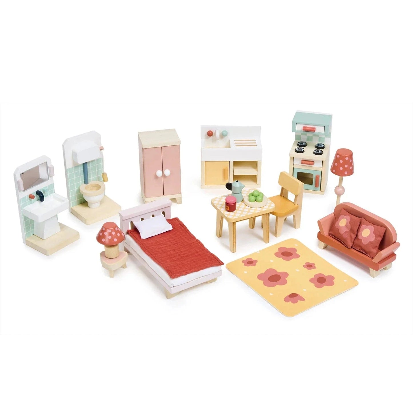 Pink Foxtail Villa Dollhouse Tender Leaf Lil Tulips