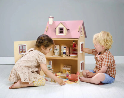 Pink Foxtail Villa Dollhouse Tender Leaf Lil Tulips
