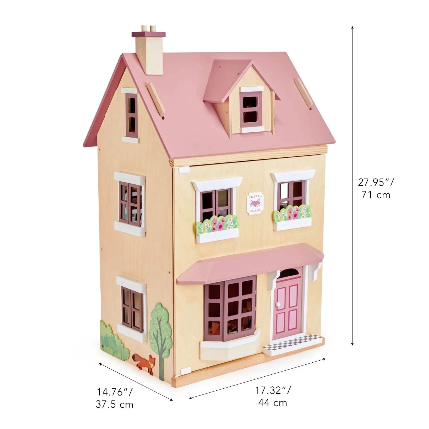 Pink Foxtail Villa Dollhouse Tender Leaf Lil Tulips