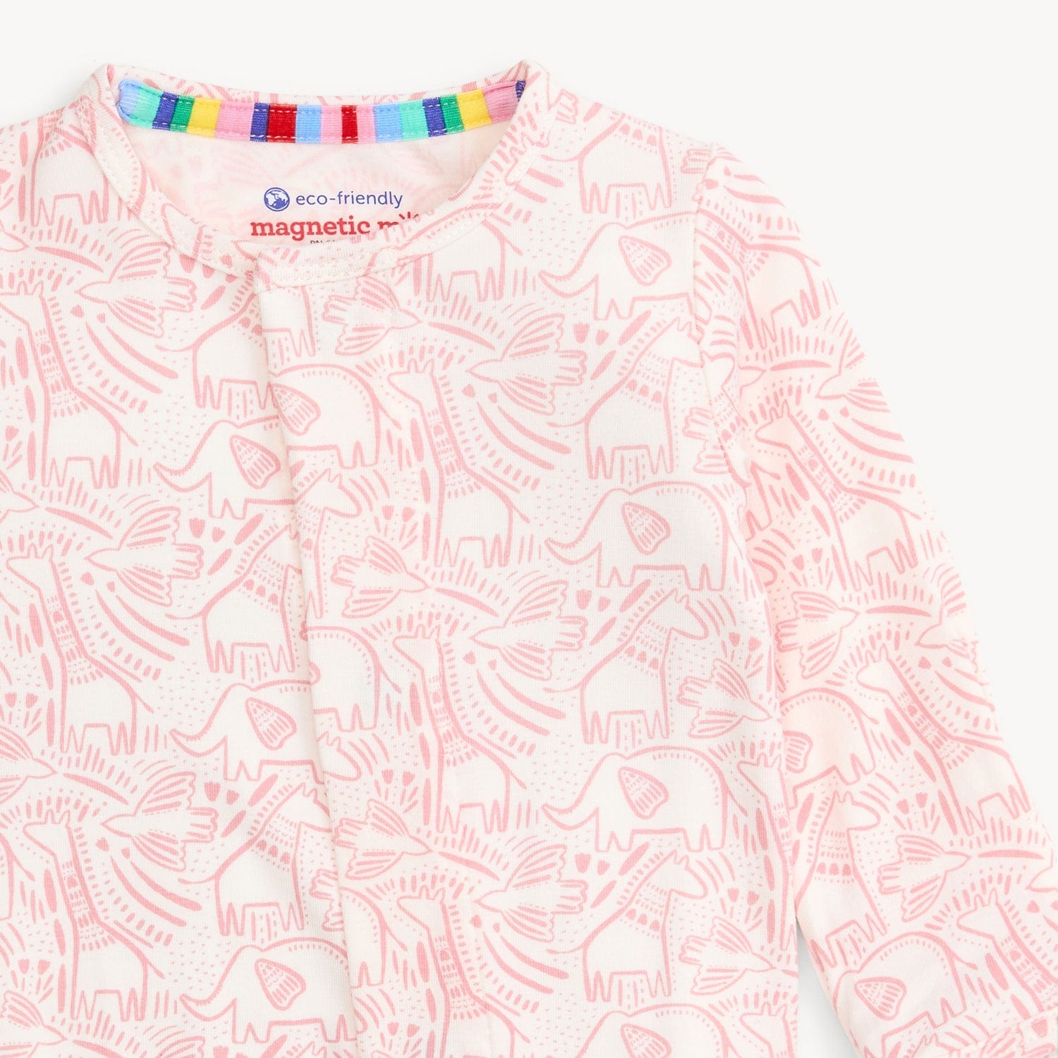 Pink Herds Of A Feather Modal Footie Magnetic Me Lil Tulips