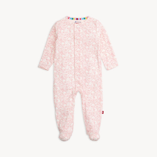 Pink Herds Of A Feather Modal Footie Magnetic Me Lil Tulips