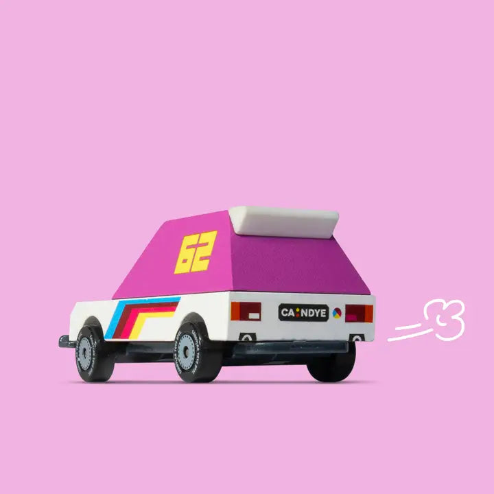 Pink Racer 62 Toons™ Car CandyLab Lil Tulips