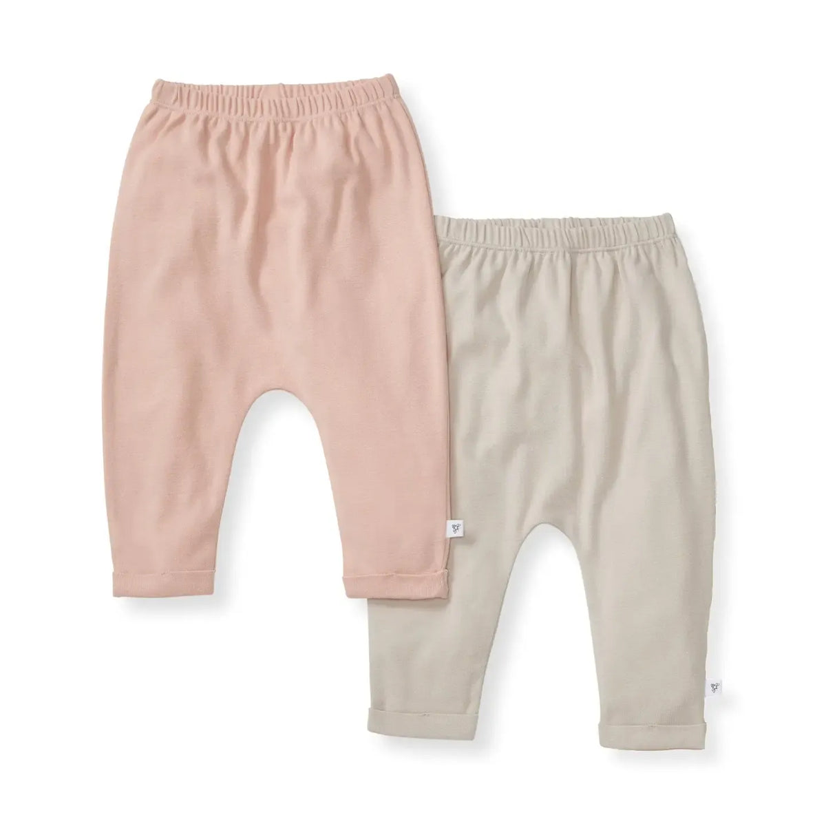Pink Sand Organic Cotton Pants Pack of 2 Burt's Bees Baby Lil Tulips