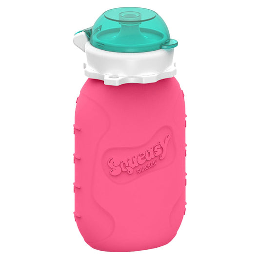 Pink Squeasy Silicone Pouch 6 oz Squeasy Gear Lil Tulips