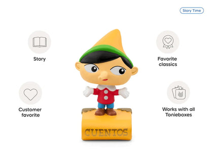 Pinocho y Otros Cuentos Clásicos Tonie (en Español) Tonies Lil Tulips